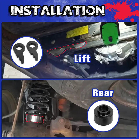Installation of Beefed Up Lift Kit For Tahoe Yukon Suburban Avalanche 1500 2002 2006 1 To 3 Inch Front Torsion Bar Key
