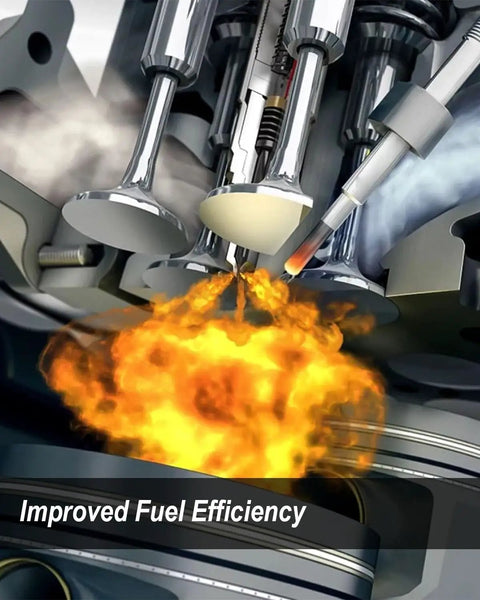 Internal engine view highlighting combustion, illustrating effects of Muzzle Harness Disable Kit For Honda 3.5L V6 With VCM.