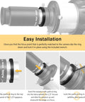 Easy installation of 1.25 Inch Telescope Eyepiece Parfocal Rings Set Of Three For No Fuss Quick Eyepiece Swapping And Effortless