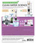 Package of Hands-On Desalination Kit For Kids And Teens A Cool Lab Grade Science Toy with illustrated components and instructions.