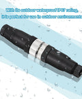 4 Pack M12 4 Pin Aviation Circular Connectors IP67 waterproof for outdoor networks instruments and computer gear close-up view.