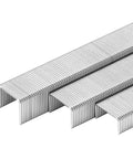 Assorted Jt21 Fine Wire Staples For Staple Gun Galvanized Upholstery Nails in various sizes showing 1/4 to 3/8 inch profiles.