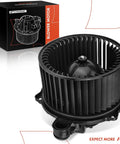Front Hvac Heater Blower Motor With Fan Cage Fits Chevrolet Bolt Ev And Euv 2017 To 2023 Run Smooth Oem Style Heating Assembly close-up with fan blades