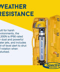Self Leveling Rotary Laser Kit With Tripod HL450 Receiver GR151 Case And Alkaline Batteries Rugged IP66 Jobsite Performance No Fuss One Button Operation Fast Setup Precision For Grading And Alignment. LL300N in case