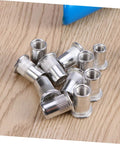 Get Your Project Done Fast With This Epic 86Pcs Heavy Duty Rivet Nut Tool Kit Featuring Versatile Rivnuts For Electrical Assembly And Duct Laying So You Can Bolt Steel Metal Like A Pro Today.