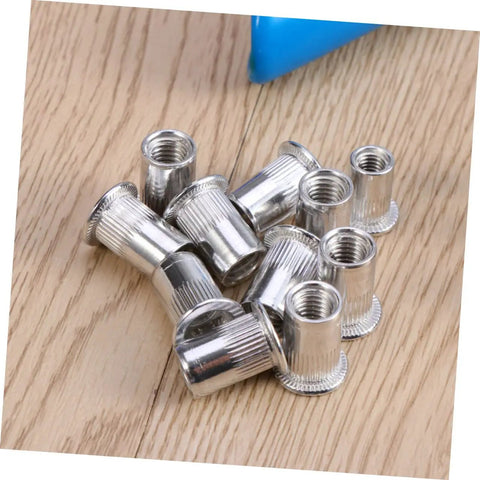 Get Your Project Done Fast With This Epic 86Pcs Heavy Duty Rivet Nut Tool Kit Featuring Versatile Rivnuts For Electrical Assembly And Duct Laying So You Can Bolt Steel Metal Like A Pro Today.
