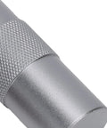 Essential Roadside Tire Repair Kit For Cars And Bikes Capsule Style Puncture Plug Tool close-up of textured handle for grip.