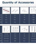 Self Adhesive Ceiling Curtain Track 10.9 Feet White No Screws No Drill Ceiling Mount Easy Peel And Stick Installation Works On Smooth Walls Curtain Track System For Drapes And Window Treatments, accessories chart