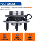 Side view of Front Wheel Bearing Hub Assembly For 4WD AWD With ABS Compatible With Cadillac Escalade ESV EXT Chevy Express Suburban