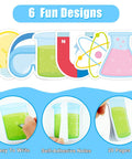 30 Pack Science Sticky Notes Set With 600 Sheets And 6 Unique Lab Notepads Designs Featuring Magnets Light Bulbs And Chromosomes