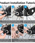 Installation guide for Two Pack Single Speed Bicycle Chain Tensioner Adjuster Regulator For BMX Fixed Gear Bikes Aluminum Alloy