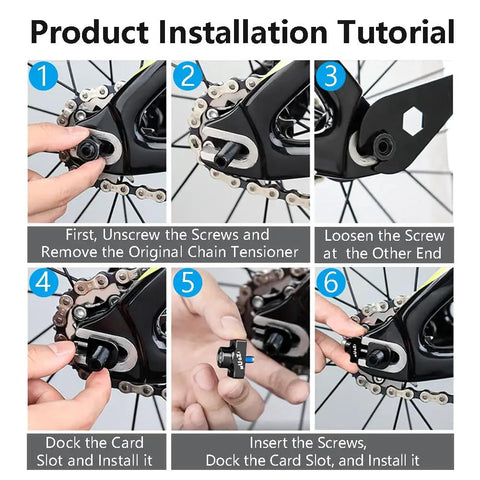 Two Pack Single Speed Bicycle Chain Tensioner ✓