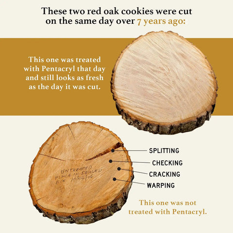 Green Wood Stabilizer For Fresh Cut Wood That Keeps It From Cracking And Shrinking Deep Penetration For Woodturning And Carving Projects