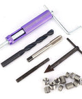 M10 x 1.25 Thread Repair Insert Kit with 12 Screw Sleeves and Twisted Drill Stainless Steel Tools