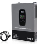 Powerhouse 12000W Hybrid Solar Inverter Built For Real Power 48V DC To 110V 240V AC Split Phase With 2 MPPT Controllers