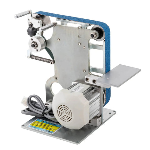 Heavy Duty 550W Brushless Belt Sander Built Tough As Nails For Metal And Wood Work 1X30 Inch 6000RPM Horizontal Polishing Machine with metal frame
