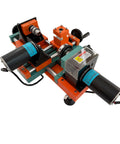 Intsuprmai Dual Motor Mini Wood Lathe Machine, Variable Speed Benchtop Tool For Bead Making with dual motors and precision parts.