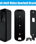 No Drill Adhesive Doorbell Mount With Metal Anti Theft Backplate For Video Doorbell Gen 1 And Gen 2 Secure Holder Bracket