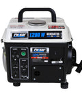 Portable Gas Powered Generator With Carrying Handle 1200W Peak 900W Running 2 Stroke Recoil Start Compact Durable Design For Camping