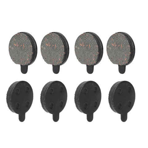 4 Pairs Electric Bike Brake Pads With No Squeal Quiet Mute Effect Semi Metal Disc Rotor Pads For 10 Inch Electric Scooter