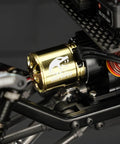 Gold Viper 1721 Brushless Motor 2800KV for 1/18 RC Cars installed on TRX4M platform