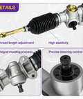 Precedent Steering Gear Box Assembly For Club Car Onward Tempo 2004 Up Golf Carts Replaces OEM 102288601 103679701