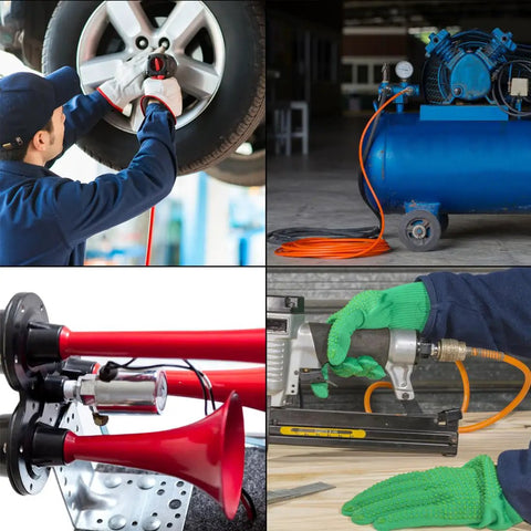 Heavy Duty Nylon Pneumatic Tubing 10 mm Outer Diameter 8 mm Inner Diameter 2 Meter Length Air Brake Hose in industrial use