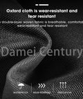 Close-up of black Oxford cloth used in Ultra Lightweight Folding Camping Chair With Carry Bag For Beach And Lawn Totally Portable.