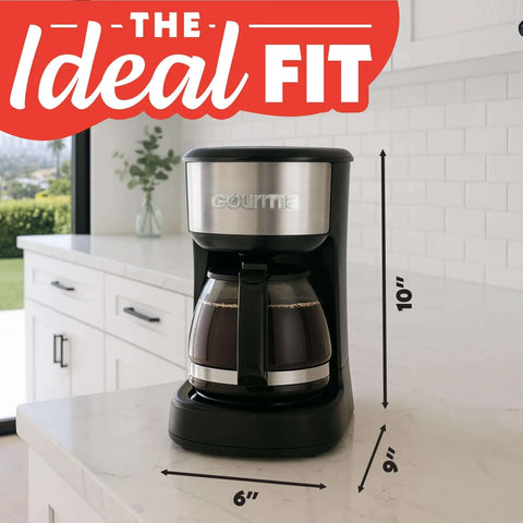 Five Cup Coffee Maker for Quick Brews & Sharing ✓