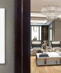 Ascend 7 Day In Wall Programmable Timer With Automatic Astronomic Control And DST Adjustment installed in a modern living room
