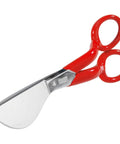 Duckbill Napping Carpet Shears 6 Inch With Offset Handle And Chrome Blades Vinyl Coated Grips For Comfort No Gouge Trim