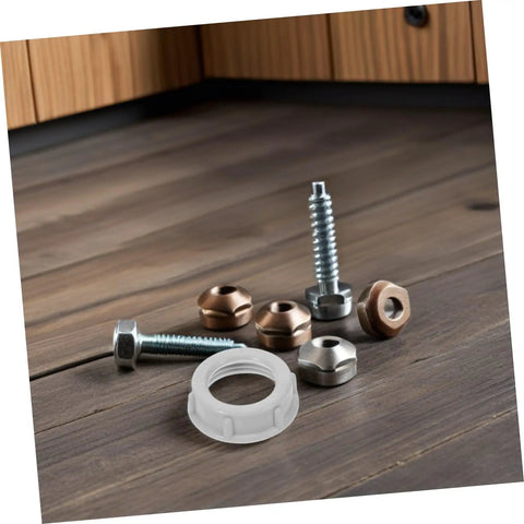 4 Inch Plastic Insulating Bushing For Control Panels And Indoor Electrical Projects, High Electrical Insulation And Corrosion Resistance, No Tool Needed Hand Tighten Installation, 100 Pack Conduit Bushing For Quick Setup, white plastic conduit bushing on wood