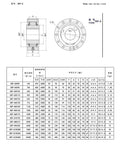 No Sweat One Way Overrunning Clutch Speed Reducer Assembly Backstop Device For Industrial Textile Machinery diagram with specifications and dimensions.