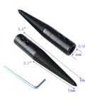 2Pcs Tapered Spindle Adapter Kit Turns Bench Grinder Into Epic Polisher Fits 8mm Arbors, includes two adapters and wrench.