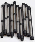 Airless Spray Gun Filter 60 Mesh 287032 10 Pack For Contractor II And FTx II, stainless steel filters with black ends