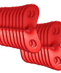 20 Pack Tent Tensioners And Guyline Cord Adjusters Aluminum Alloy Wind Rope Buckles For Secure Shelter Setup Red Camping Gear