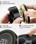 Top Shelf 54Mm Spirographic WDT Tool Espresso Coffee Distribution with replaceable parts design and silicone anti-slip base.