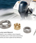 Heavy Duty Marine Prop Nut Kit Built Tough For Yamaha Outboard Engines 30HP To 60HP 66T W4599 00 with metal parts and boat