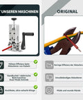Wire Stripper Machine 1 To 25MM For Hand Crank Or Drill Powered Use Tough As Nails Fixed Or Removable Cable Stripper comparison
