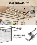 Beefed Up Heavy Duty Garage Door Pusher Springs Pair For Opener System Left And Right Plunger Bumpers 20 Inch Cable Protection