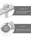 Close-up of Heavy Duty Steel Sliding Door Track Roller for Industrial Doors, rust resistant, showing smooth operation components.