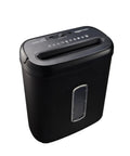 Built Tough Cross Cut Shredder For Paper And Credit Cards With Bulletproof P Four Security and Zero Drama Auto Shut Off In Sleek Black