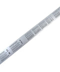 Rigid 150 Mm Machinist Ruler With Zero Glare Satin Chrome Stainless Steel Finish, clear graduations and hardened surface.