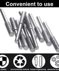 30 Pcs Chainsaw Sharpener Stone Bits Kit With Storage Box Five Thirty Second Inch High Hardness Titanium Diamond