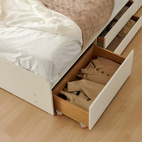 24 Pack 1 Inch Rigid Casters With Sturdy Metal Top Plate Low Profile Fixed Wheels For Furniture And Cabinet Parts Smooth Rolling on storage drawer.