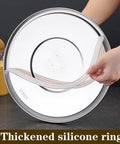 Heavy Duty 304 Stainless Steel Airtight Pantry Canister with thickened silicone ring for freshness and secure storage.