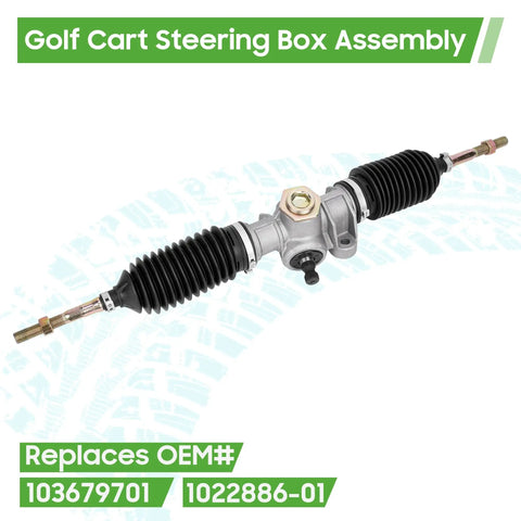 Golf Cart Steering Gear Box Assembly Rack And Pinion Replacement Fits Club Car Precedent Onward Tempo 2004 Up Models