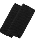 Heavy Duty Thorn Protective Arm Sleeves Cut Resistant Guard For Farm Chores And Yard Work, black synthetic fiber, ribbed design.