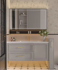 5 Pack 3 Inch Gold Cabinet Pulls Brushed Gold Drawer Handles Zinc Alloy Hardware on bathroom vanity with 76mm hole centers