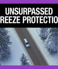 Top Shelf Ready To Roll Antifreeze Coolant Featuring Phosphate Silicate Free Organic Acid Formula For Real Deal Engine Guard Against Freezing Overheating And Rust In A Prediluted Ready To Pour Mix Case Of Six Gallons vehicle on snowy road with trees